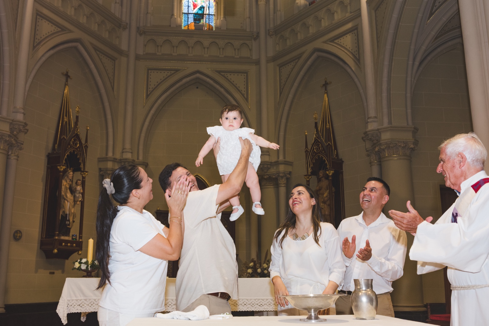 Bautismo en iglesia